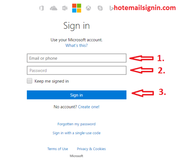 hotmail-sign-in-step-3